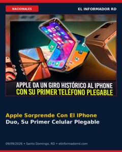 Apple Sorprende Con El IPhone Duo, Su Primer Celular Plegable