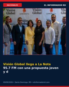 Visión Global llega a La Nota 95.7 FM con una propuesta joven y dinámica