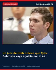 Un juez de Utah ordena que Tyler Robinson vaya a juicio por el asesinato de Charlie Kirk