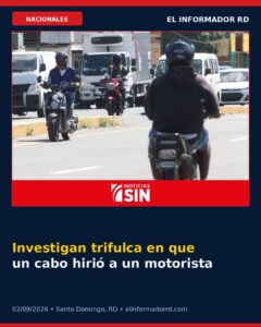 Investigan trifulca en que un cabo hirió a un motorista