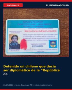 Detenido un chileno que decía ser diplomático de la “República de Lemuria”, un país que no existe