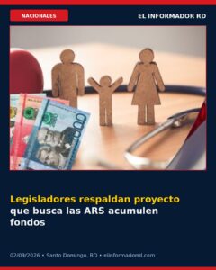 Legisladores respaldan proyecto que busca las ARS acumulen fondos para medicamentos