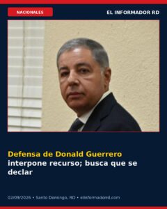 Defensa de Donald Guerrero interpone recurso; busca que se declare la extinción del proceso penal