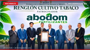 ABODOM Fertilizantes patrocina los sectores de tabaco y café en los premios de la ADHA